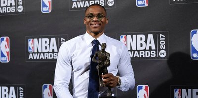 NBA'in en değerli oyuncusu Westbrook seçildi
