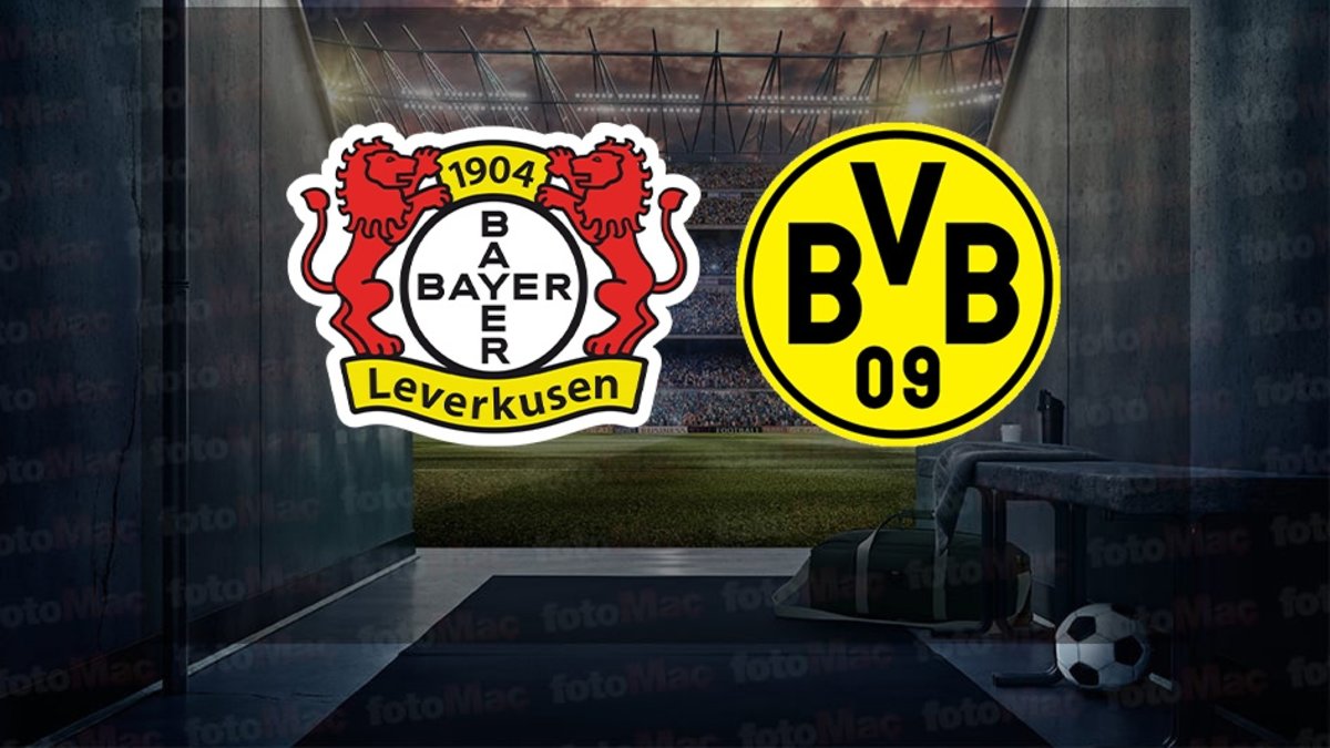 Bayer Leverkusen-Borussia Dortmund maçı ne zaman, saat kaçta ve hangi kanalda canlı yayınlanacak? | Almanya Bundesliga Bayer Leverkusen-Borussia Dortmund maçı ne zaman, saat kaçta ve hangi kanalda canlı yayınlanacak? | Almanya Bundesliga