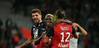 Lille sahasında kazandı