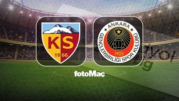 Kayserispor-Gençlerbirliği | CANLI