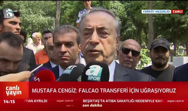 Mustafa Cengiz'den flaş Falcao ve Luyindama açıklaması