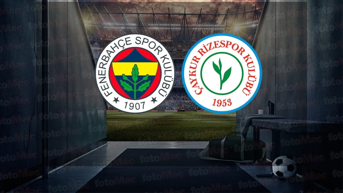 Fenerbahçe - Çaykur Rizespor CANLI | Fenerbahçe - Çaykur Rizespor maçı ne zaman, saat kaçta ve hangi kanalda? (Trendyol Süper Lig) Fenerbahçe - Çaykur Rizespor CANLI | Fenerbahçe - Çaykur Rizespor maçı ne zaman, saat kaçta ve hangi kanalda? (Trendyol Süper Lig)