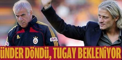 Ünder yuvaya döndü, Tugay bekleniyor