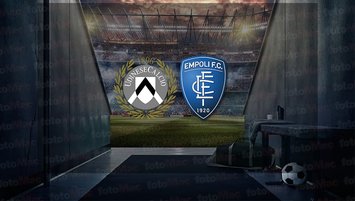 Udinese - Empoli maçı saat kaçta?