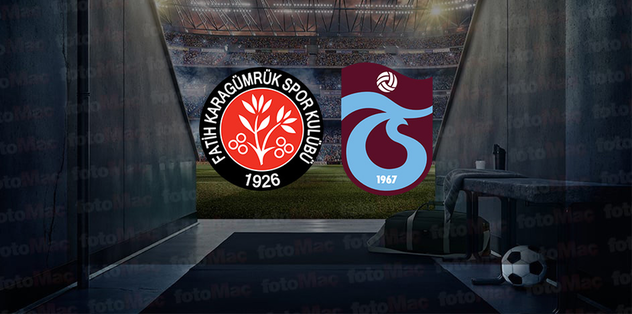 Fatih Karagümrük – Trabzonspor match EN DIRECT |  Trendyol Super League – Actualités de dernière minute de Trabzonspor
