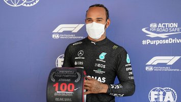Formula 1 İspanya etabında pole Hamilton'ın!