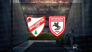 Boluspor - Samsunspor maçı ne zaman, saat kaçta ve hangi kanalda canlı yayınlanacak? | TFF 1. Lig