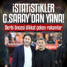 <p>Galatasaray<strong>, </strong>Trendyol Süper Lig'in 11'inci haftasında bugün ezeli rakibi Trabzonspor'u RAMS Park'ta konuk edecek. Ligin lideri ve en yakın takipçisi arasındaki bu dev mücadele öncesinde rakamlara bakıldığında sarı-kırmızılı ekip, rakibinden bir hayli üstün... Aslan 10 haftada 25 gol atarken, Trabzonspor ise 17 kez ağları havalandırdı. G.Saray 5 gol yerken, Karadeniz ekibi 7 kez meşin yuvarlağı ağlarında gördü. Hal böyle olunca Galatasaray, maç başına 2.5, Trabzonspor ise 1.7 gol ortalamasıyla ilk 10 haftayı tamamladı.</p>

<p><strong><span style="color:#FF0000"><span style="background-color:#FFFF00">CİMBOM TOPLA OYNAYAN TARAF</span></span></strong></p>

<p>Sarı-kırmızılı takım, maç başına 6.7 isabetli şut atarken, bu rakam Karadeniz Fırtınası'nda 5.2... Galatasaray, 4.4 büyük şans yakaladı. Trabzonspor'da ise bu oran 2.6'da kaldı. Galatasaray, %62.3 topa sahip oluyor. Karadeniz ekibi, %50.2 ortalamayla bu dev maça çıkacak. Aslan 443.5, Fırtına, 339.4 isabetli pas yaptı, maç başına... Bu da Galatasaray'ın rakibinden maç başına en az 100 pas daha fazla yaptığının göstergesi. Galatasaray uzun toplarda %55, Trabzonspor ise %54'lük bir isabet oranına sahip.</p>

<p><strong><span style="color:#FF0000"><span style="background-color:#FFFF00">BURUK'TAN 9 GALİBİYET</span></span></strong></p>

<p>Galatasaray Teknik Direktörü Okan Buruk, çeşitli takımlarla Trabzonspor ile 19 kez karşılaştı. Buruk; Elazığspor, Gaziantepspor, Akhisarspor, Çaykur Rizespor, Başakşehir ve Galatasaray'ın başındayken, bordo-mavililerle oynadığı müsabakalarda 9 galibiyet elde ederken, 5'er de mağlubiyet ve beraberlik aldı.</p>

<p><strong><span style="color:#800080"><span style="background-color:#99CCFF">İKİLİ MÜCADEDE TRABZON</span></span></strong></p>

<p>Her iki takım 10 maçın 5'inde gol yemedi. Galatasaray, 16.1 kez top çalarken, Trabzonspor 14.7'de kaldı. Karadeniz ekibi, girdiği ikili mücadelelerin 53'ünü, sarı-kırmızılılar ise 49'unu kazandı. Trabzonspor, maçlarda daha fazla ofsayta yakalanıyor ve daha fazla faul yapıyor. İki takım 1'er kez kırmızı kartla cezalandırıldı. Trabzonspor, Galatasaray'dan daha az sarı kartla mücadeleleri tamamlarken, Fırtına'nın savunması, G.Saray'ınkinden daha fazla tehlike önledi.</p>