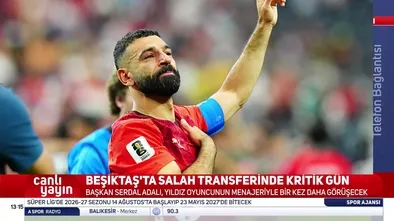 Canlı yayında açıklandı! Beşiktaş ve Salah...