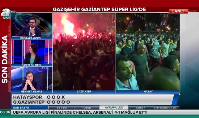 Gaziantep'te Süper Lig coşkusu!