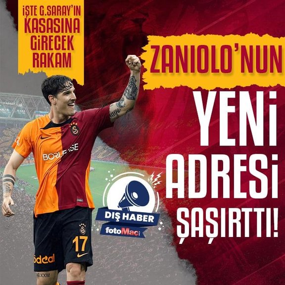 TRANSFER HABERİ - Zaniolo’nun yeni adresi şaşırttı! İşte Galatasaray’ın kasasına girecek rakam
