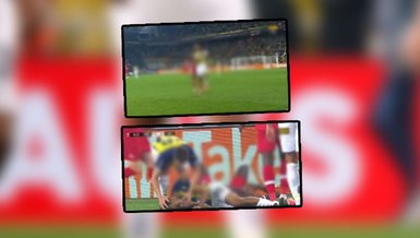 Fenerbahçe Antwerp maçında korkutan anlar! Nazım Sangare ile Pierre Dwomoh kafa kafaya çarpıştı