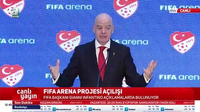 Infantino'dan A Milli Takım'a tebrik mesajı!