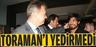 Toraman'ı yedirmedi