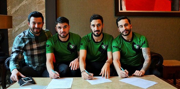 Denizlispor’da imza şov