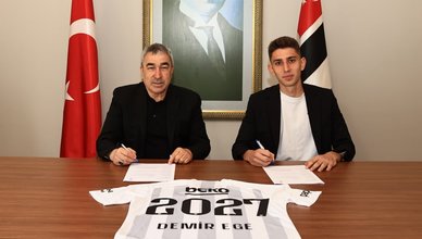 SON DAKİKA | Beşiktaş Demir Ege Tıknaz ile sözleşme uzattı!