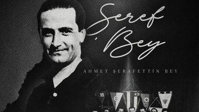 Beşiktaş'ta Şeref Bey kabri başında anıldı