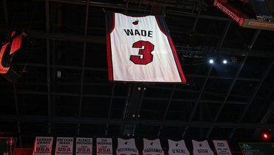 Miami Heat'te Dwyane Wade'in forması emekliye ayrıldı