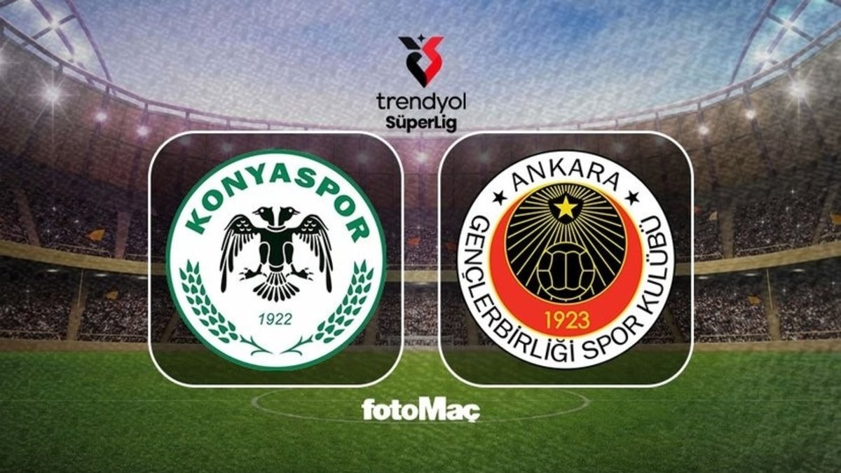 Tümosan Konyaspor-Natura Dünyası Gençlerbirliği maçı CANLI