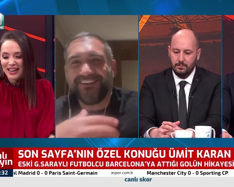 SPOR HABERİ - Eski Galatasaraylı futbolcu Ümit Karan anlattı! İşte Barcelona’ya attığı golün hikayesi