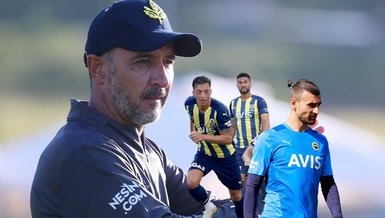 Fenerbahçe'de yeni transferler kampta göz doldurdu! Mesut Özil...