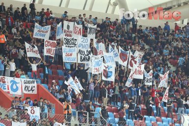 Trabzonspor Beşiktaş maçından kareler
