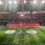 Beşiktaş tribünlerinde 30 Ağustos coşkusu
