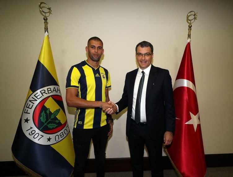 İslam Slimani Fenerbahçe'yi neden seçtiğini anlattı!