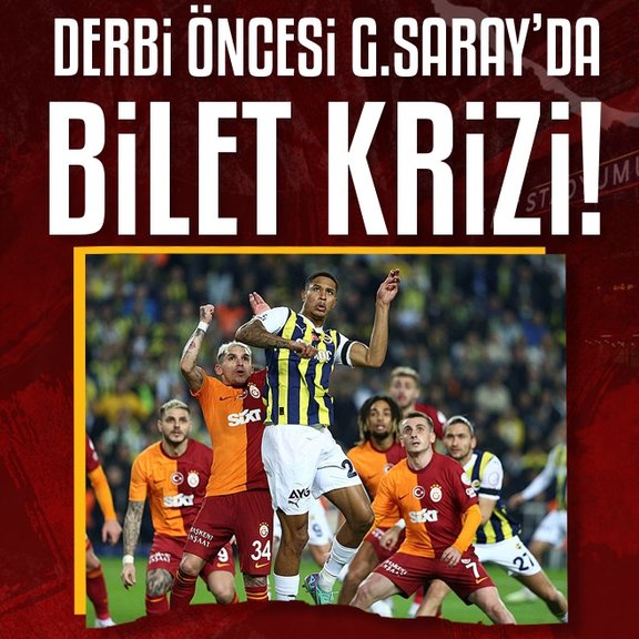 Derbi biletleri satışa çıktı mı? Galatasaray - Fenerbahçe maçı öncesi kriz!