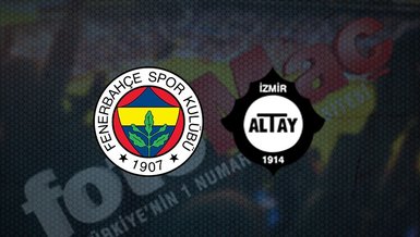 Fenerbahçe Altay maçı ne zaman? Fenerbahçe maçı hangi kanalda canlı yayınlanacak? Saat kaçta? | Süper Lig