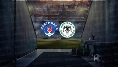 Kasımpaşa - Konyaspor maçı canlı anlatım
