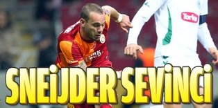 Sneijder sevinci