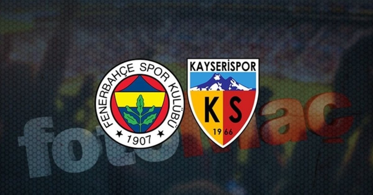 fenerbahce kayserispor 11 ler belli oldu fotomac