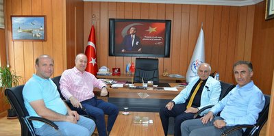 İAAF Koordinatörü Ayaz, Müdür Arıcıoğlu’nu ziyaret etti