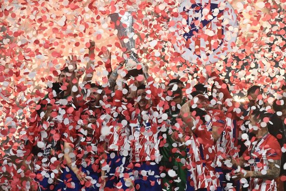 Atletico Madrid, UEFA Avrupa Ligi Åampiyonu!