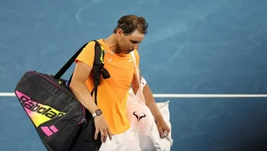 Rafael Nadal Avustralya Açık'a veda etti