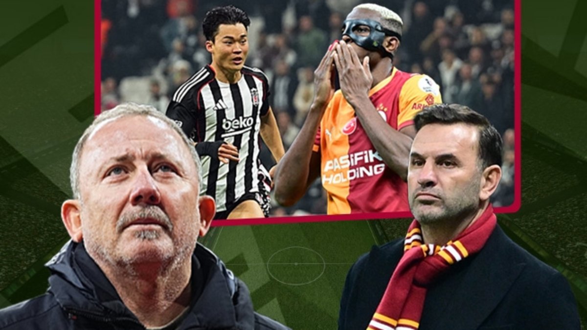 Dolmabahçe'de dev derbi heyecanı! İşte Beşiktaş ve Galatasaray'ın 11'leri