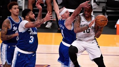 NBA'de Spurs, Lakers'ın serisine son verdi!