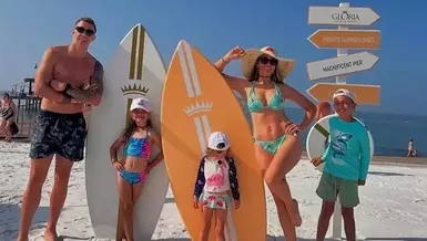 Muslera tatil için Antalya’da!