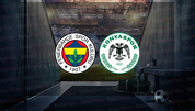 Fenerbahçe Konyaspor'u konuk edecek!