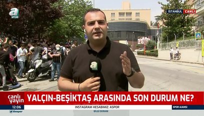 >Beşiktaşlı taraftarlar Sergen Yalçın'ın evinin önünde toplandı