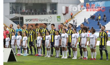 Kasımpaşa - Fenerbahçe maçından kareler