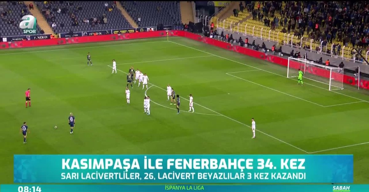 Kasimpasa Ile Fenerbahce 34 Randevuda Fotomac Tv