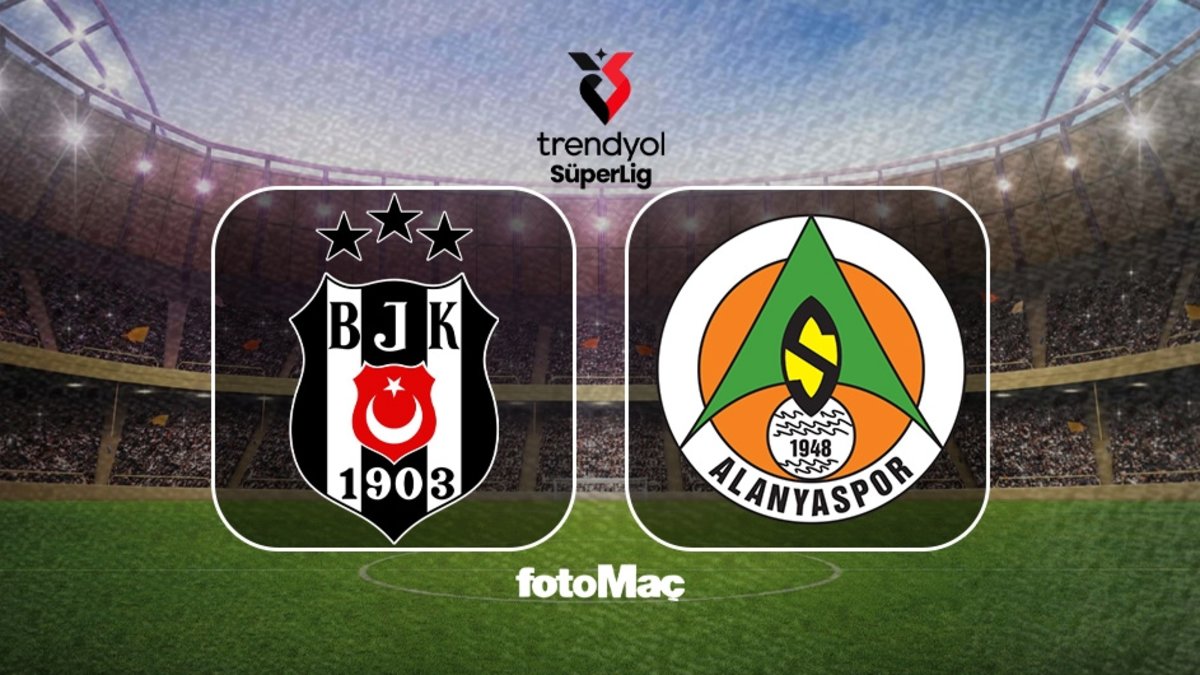 Beşiktaş-Corendon Alanyaspor maçı ne zaman, saat kaçta ve hangi kanalda? (Muhtemel 11'ler)