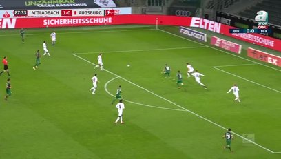 >GOL | M'gladbach 1-1 Augsburg