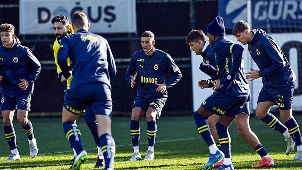 Fenerbahçe'de Hatayspor mesaisi sürüyor
