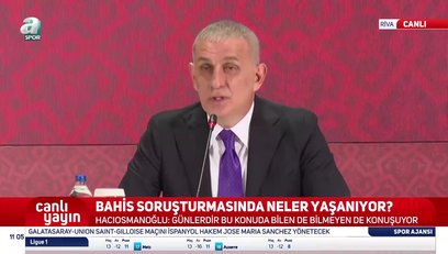 >TFF Başkanı Hacıosmanoğlu: Bilen de konuşuyor bilmeyen de!