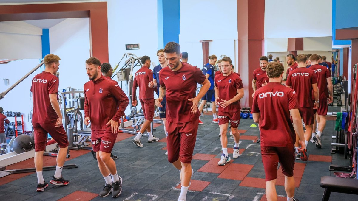 Trabzonspor kuvvet çalıştı