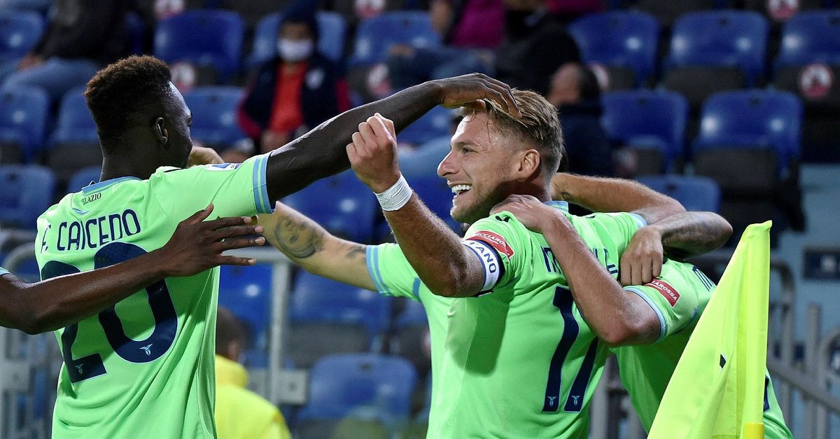 Cagliari 0 2 Lazio Mac Sonucu Son Dakika Italya Serie A Haberleri Fotomac