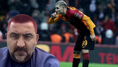 Ümit Özat 'Icardi' sözünü tuttu! Saçını kırmızıya boyadı